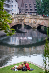 Nuremberg at the Pegnitz Nuremberg at the Pegnitz